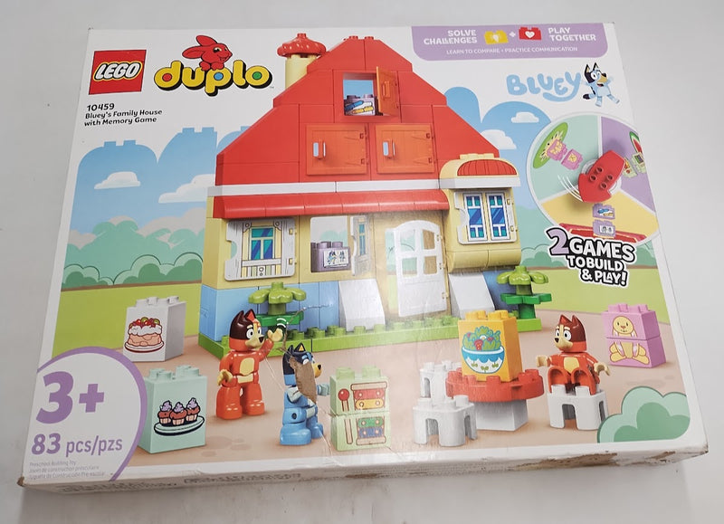 LEGO DUPLO Bluey: Bluey's Family House with Memory Game 10459 SEE DETAILS