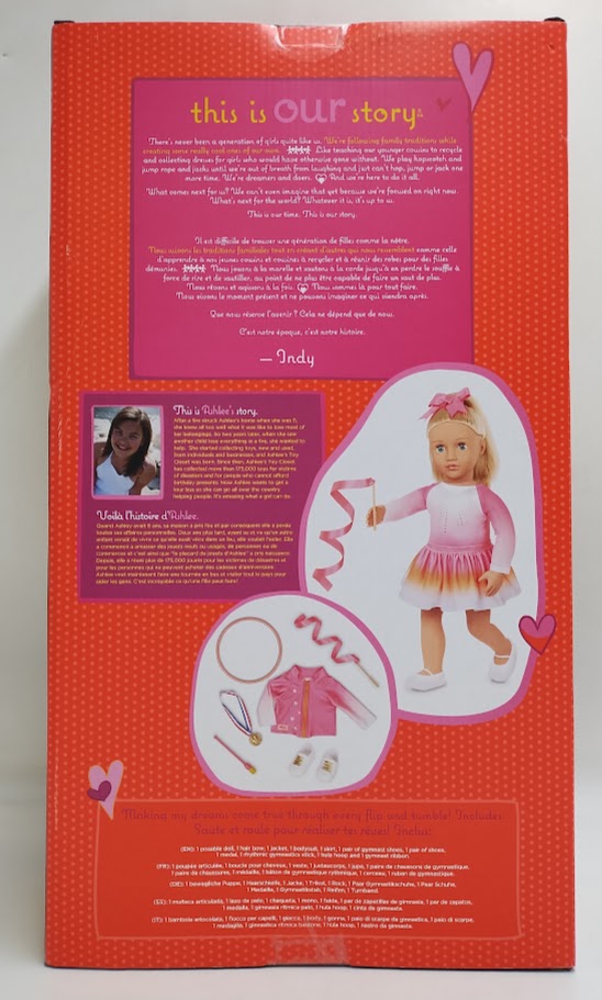 Our Generation Indy 18" Doll & Gymnastics Accessory Set SEE DETAILS