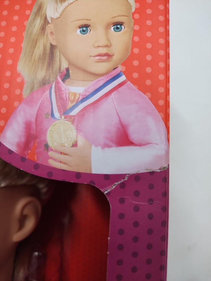 Our Generation Indy 18" Doll & Gymnastics Accessory Set SEE DETAILS