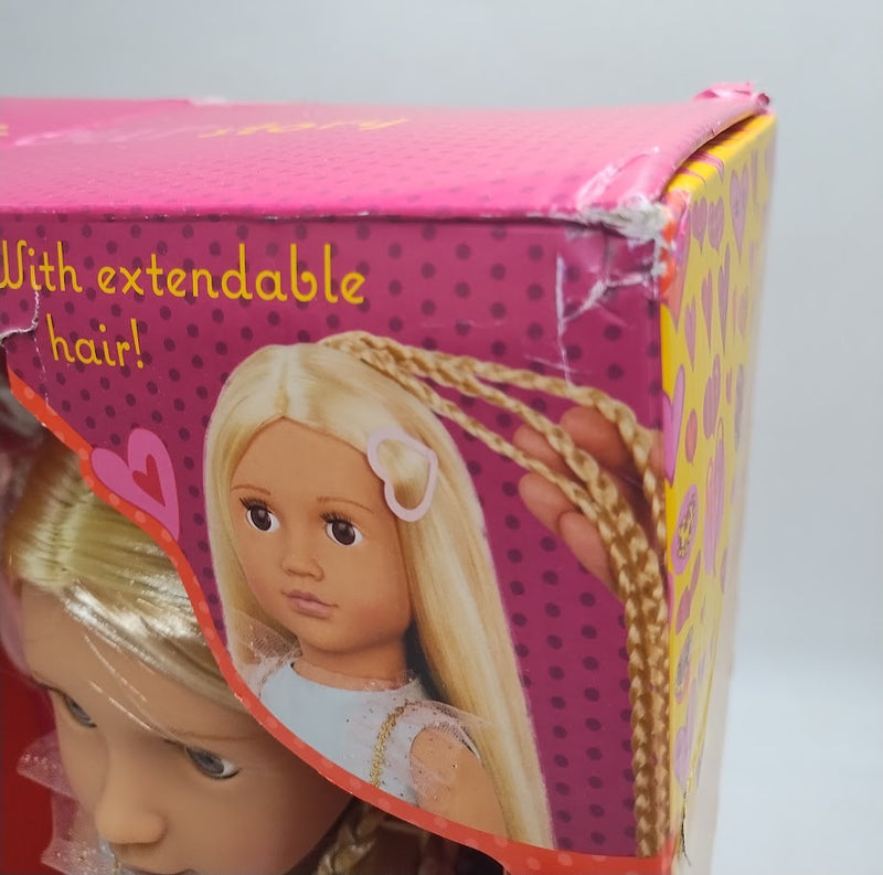 Our Generation Poppy 18" Hair Grow Doll with Hair Clips SEE DETAILS