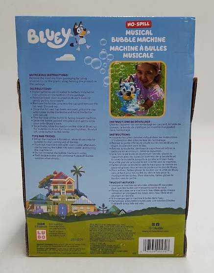 Bluey No Spill Bubble Maker