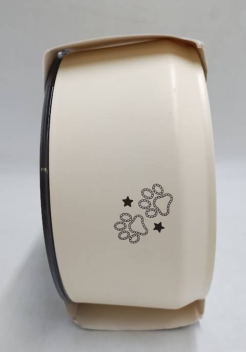 Stanley 6 Cup Stainless Steel Pet Bowl - Cream Western READ DESCRIPTION