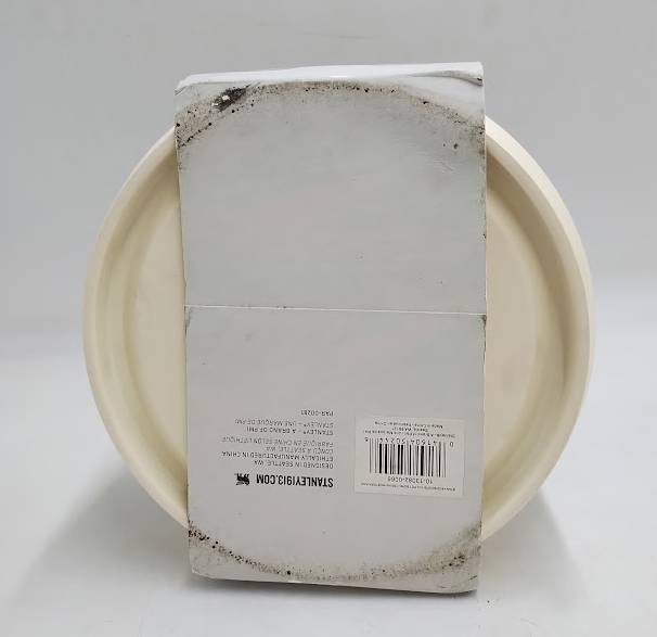 Stanley 6 Cup Stainless Steel Pet Bowl - Cream Western READ DESCRIPTION