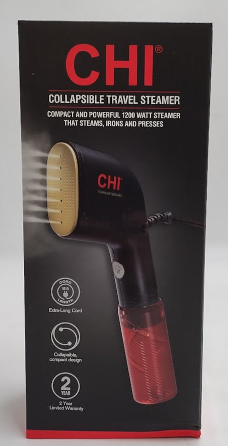 CHI 11611 Compact Garment Steamer Red