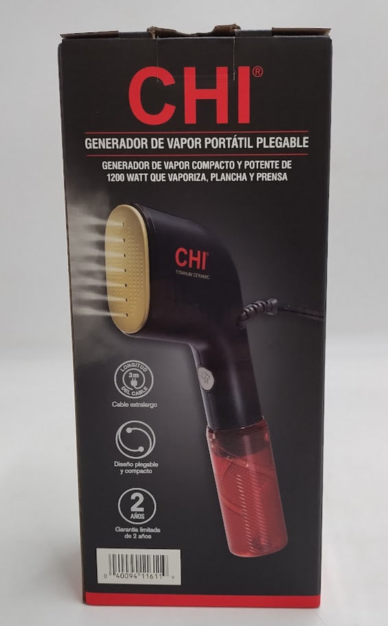CHI 11611 Compact Garment Steamer Red