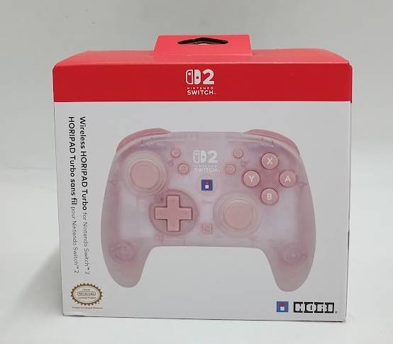 HORI Wireless HORIPAD Turbo (Cozy Pink) for Nintendo Switch 2