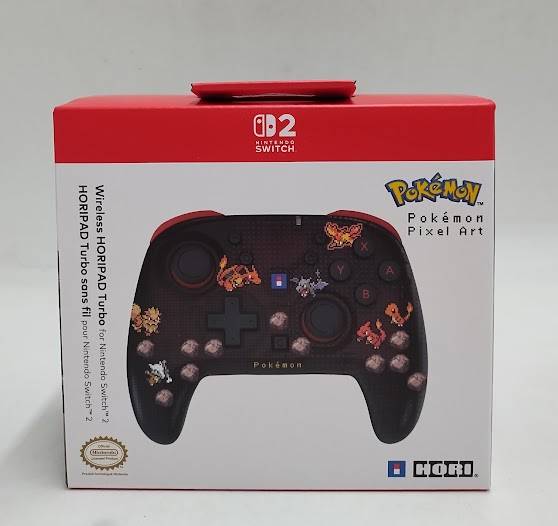 HORI Wireless HORIPAD Turbo (Pokemon Pixel Red) for Nintendo Switch 2