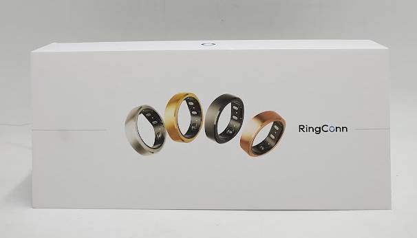 RingConn® Gen 2 Ultra-Thin Smart Ring - Matte Black, Size: 10