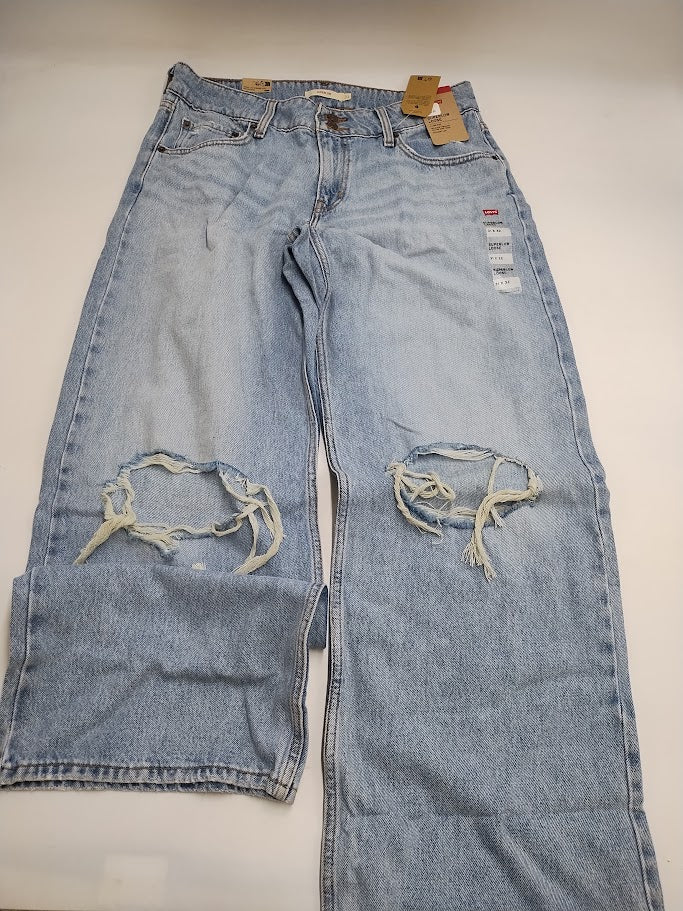 Levi's Women's Low-Rise Superlow Loose Jeans - Table Talk 31