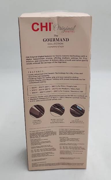 CHI Digital Flat Iron 1.5" Chocolate SEE DETAILS