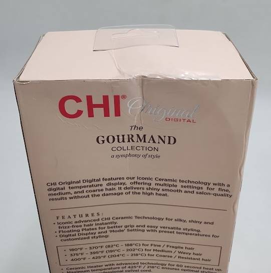CHI Digital Flat Iron 1.5" Chocolate SEE DETAILS