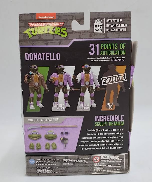 The Loyal Subjects Teenage Mutant Ninja Turtle Donatello Street SEE DETAILS