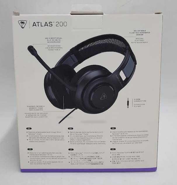 Turtle Beach Atlas 200 Multiplatform Wired Gaming Over-Ear Headset SEE DETAILS