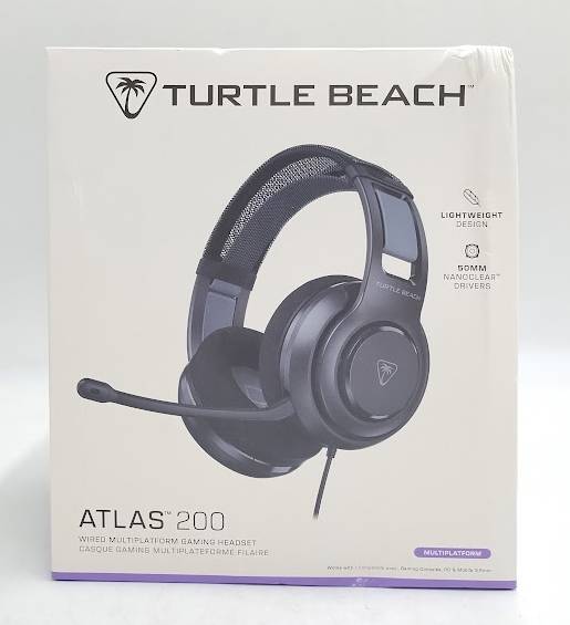 Turtle Beach Atlas 200 Multiplatform Wired Gaming Over-Ear Headset SEE DETAILS