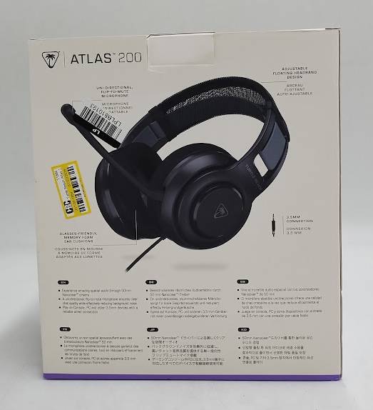 Turtle Beach Atlas 200 Multiplatform Wired Gaming Over-Ear Headset SEE DETAILS