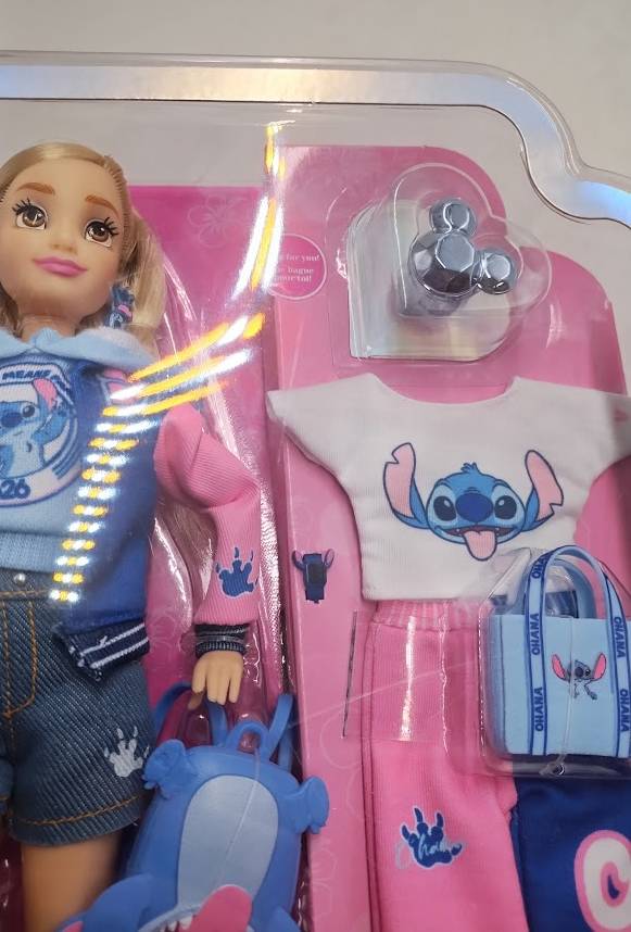Disney ILY 4ever 12.5" Stitch Doll Varsity Jacket SEE DETAILS