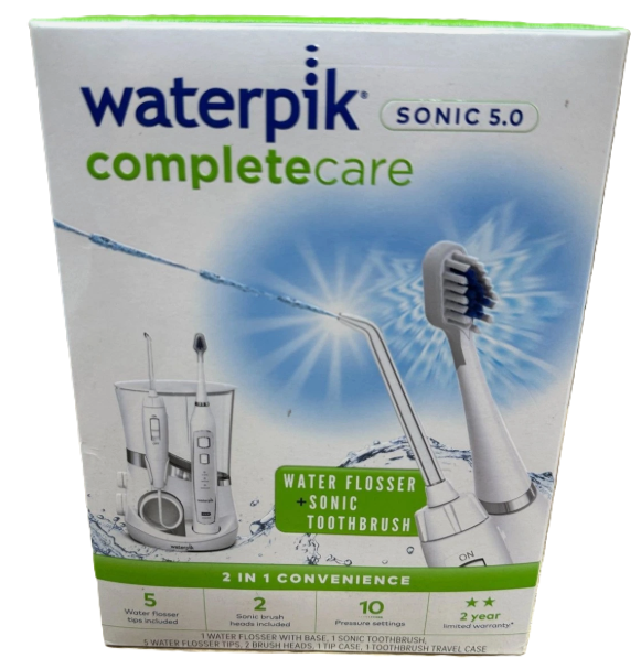 Waterpik Complete Care 5.0 Water Flosser + Sonic Electric Toothbrush WP-861