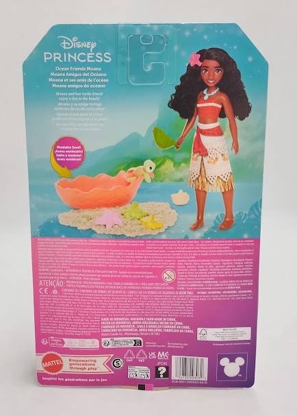 Disney Princess Ocean Friends Moana Doll w/Moldable Sand&Accessories SEE DETAILS