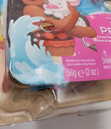 Disney Princess Ocean Friends Moana Doll w/Moldable Sand&Accessories SEE DETAILS