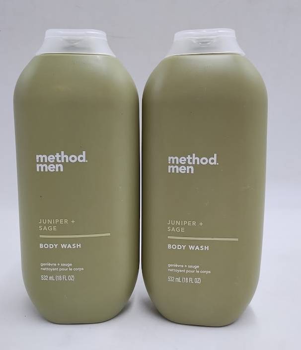 LOT OF 2!! Method Men Body Wash Juniper Sage