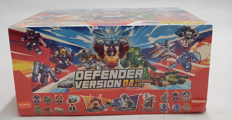 BLOKEES - Transformers Defender Version Wv4: Tyrants Fury Model Kit 12Ct Display