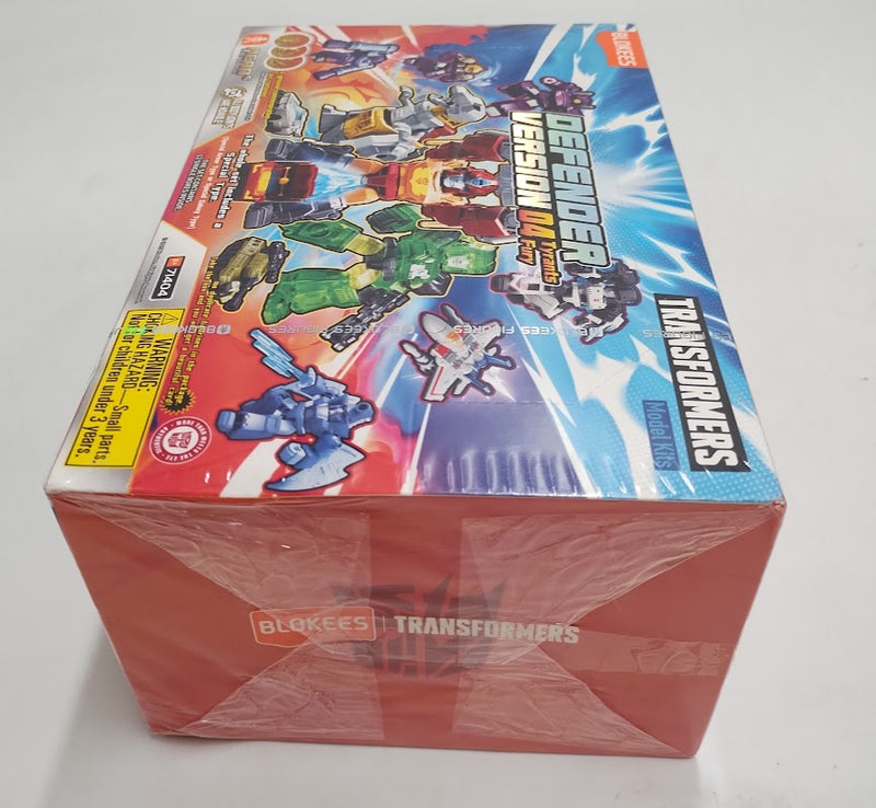 BLOKEES - Transformers Defender Version Wv4: Tyrants Fury Model Kit 12Ct Display