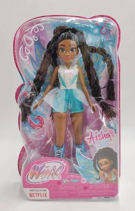 Winx Club Aisha Fairy 10.5" Fashion Doll with Glitter Outfit SEE DETAILS