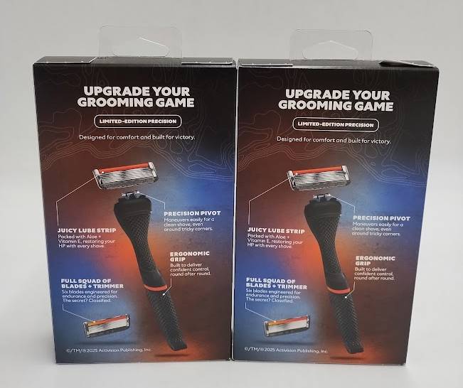 LOT OF 2 !! Dollar Shave Club X Call of Duty Starter Shaving Set