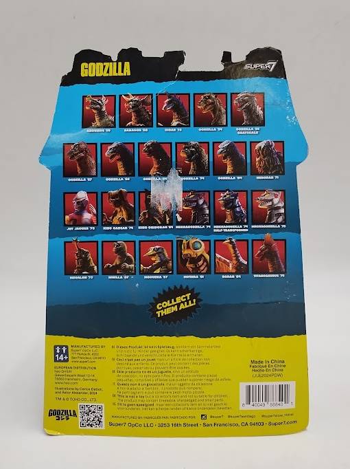 Super7 ReAction Toho MechaGodzilla 1975 Wave 7 Collectible SEE DETAILS