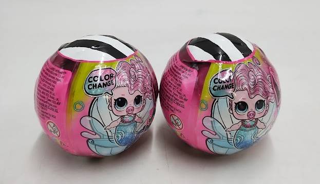 LOT OF 2!! L.O.L. Surprise! Mermaids Makeover Magic Baby Sisters
