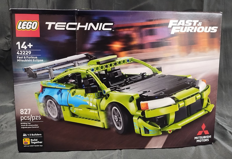 LEGO Technic Fast and Furious Mitsubishi Eclipse Car 42229 SEE DETAILS