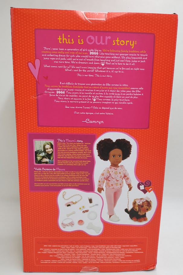 Our Generation Camryn & Coco 18" Matching Doll & Pet Set SEE DETAILS