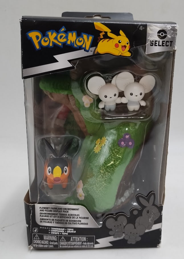 Pokemon Select 6'' Flowery Farmland Tandemaus Environment SEE DETAILS