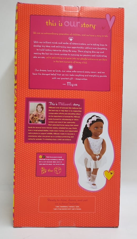 Our Generation Mysa 18" Ballerina Doll SEE DETAILS