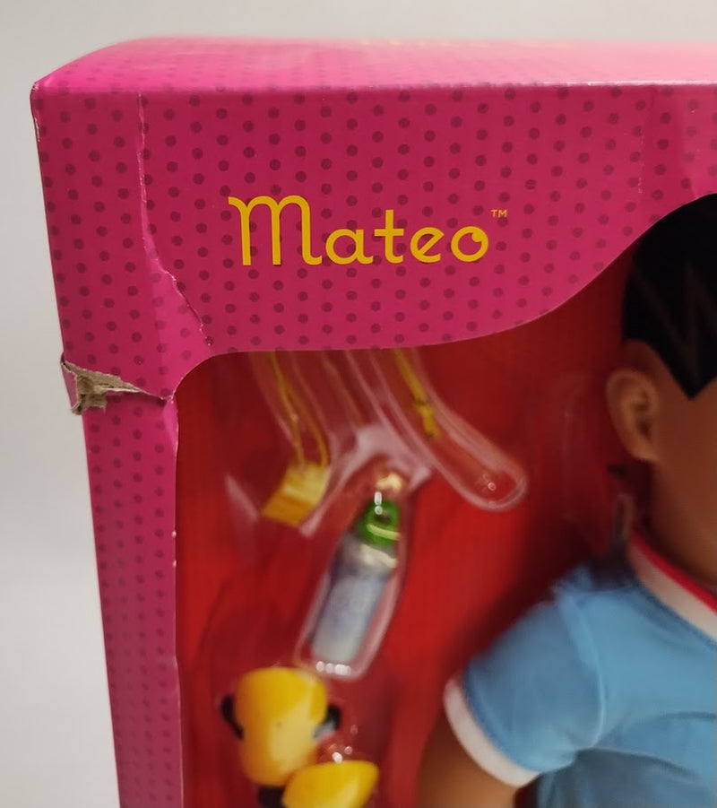 Our Generation Mateo Posable 18" Boy Doll in Soccer Uniform with Accessories SEE DETAILS