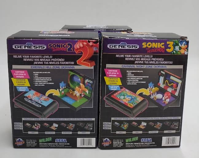 LOT OF 3 !! Console Heroes - Sonic the Hedgehog 2 AND Sonic 3, & Altered Beast