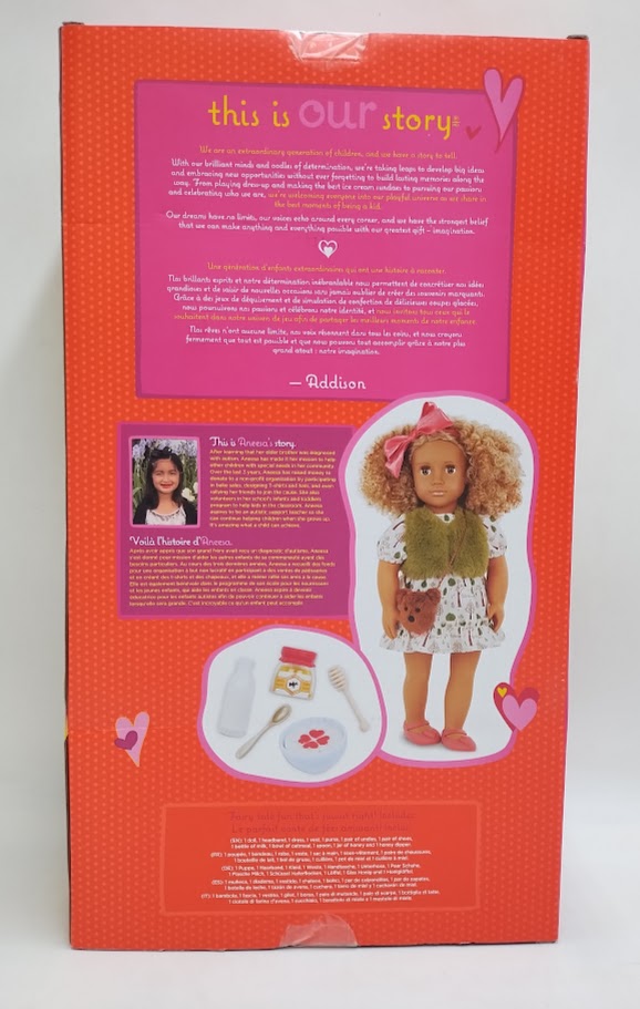 Our Generation Addison 18'' Fashion Doll Goldilocks-Inspired Outfit & Accessories SEE DETAILS