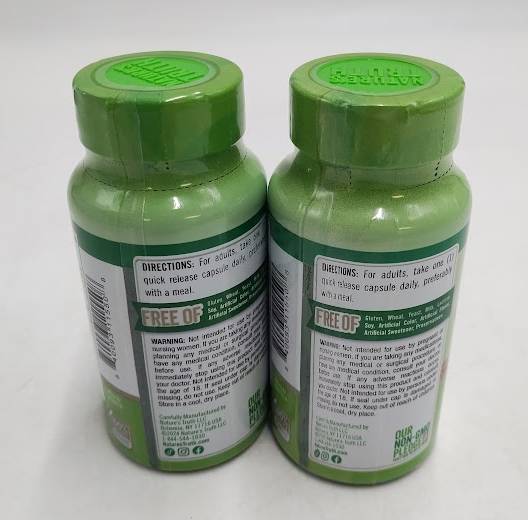 LOT OF 2 !! Nature's Truth Ceylon Cinnamon 2000mg w/ Chromium EXP 06/27 OR AFTER