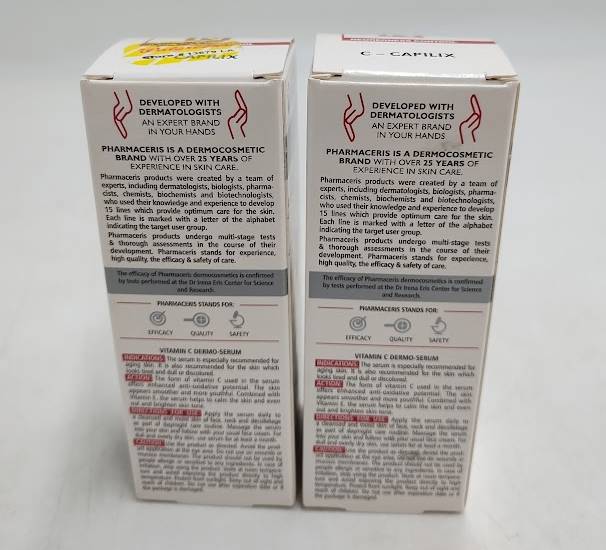 LOT OF 2 Pharmaceris Vitamin C Revitalizing Serum EXP 05/2027