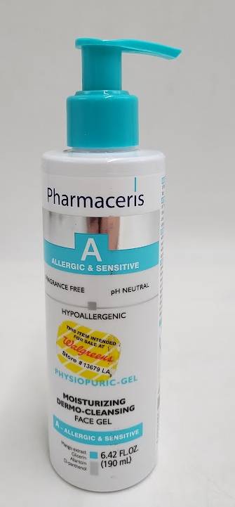 Pharmaceris Moisturizing Cleansing Face Gel, Facial Cleanser EXP 05/2027