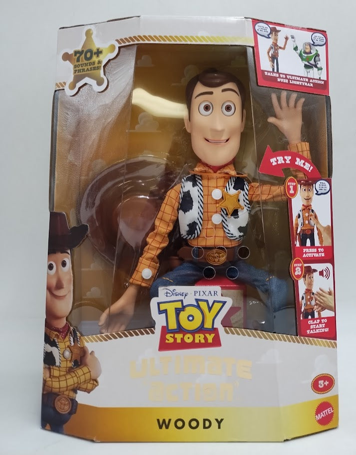 Disney and Pixar Toy Story 5 Ultimate Action Woody 16" SEE DETAILS