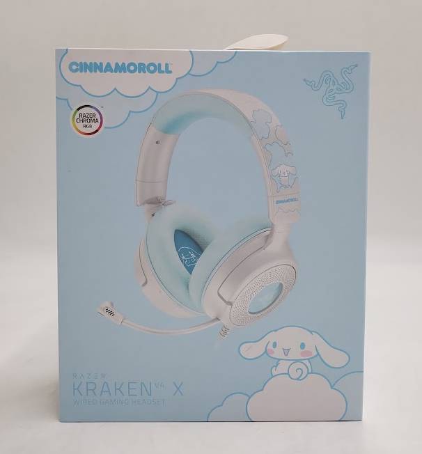Razer Kraken V4 X Wired Gaming Headset - Cinnamoroll Edition