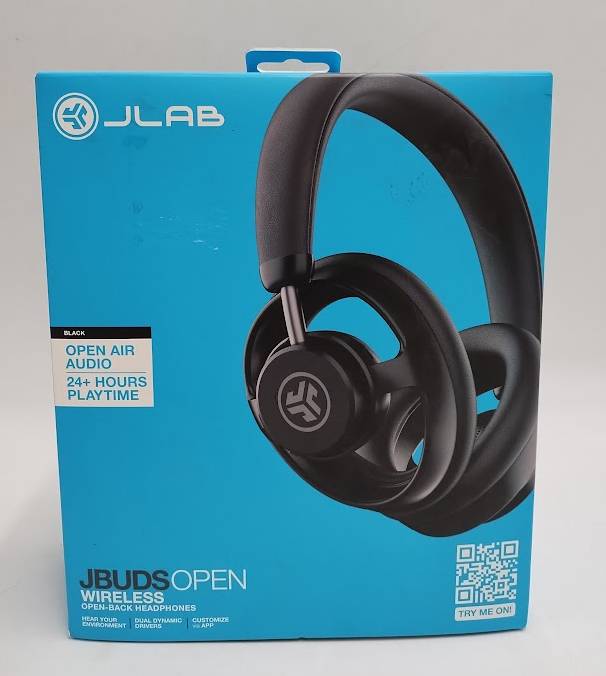 JBuds Open Headphone Open-Ear Wireless Headphones Black