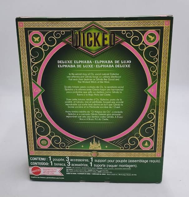 Universal Pictures' Wicked Deluxe Elphaba 11" Fashion Doll SEE DETAILS