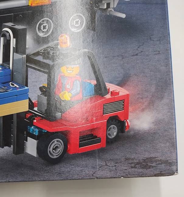 Lego City Yellow Delivery Truck Playset 60440 SEE DETAILS