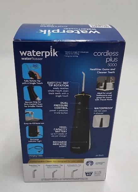 Waterpik Cordless Plus 5000 Water Flosser - Black