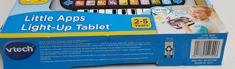VTech Little Apps Light-Up Tablet SEE DETAILS
