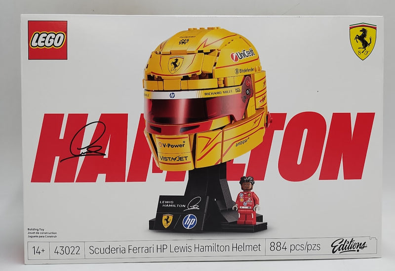 LEGO Editions Scuderia Ferrari HP Lewis Hamilton Helmet 43022 SEE DETAILS