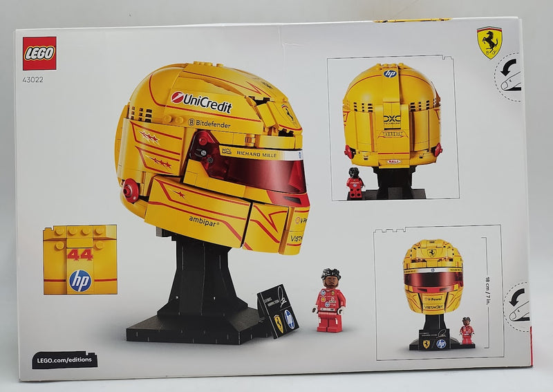 LEGO Editions Scuderia Ferrari HP Lewis Hamilton Helmet 43022 SEE DETAILS