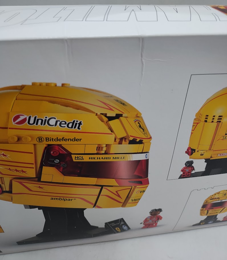 LEGO Editions Scuderia Ferrari HP Lewis Hamilton Helmet 43022 SEE DETAILS